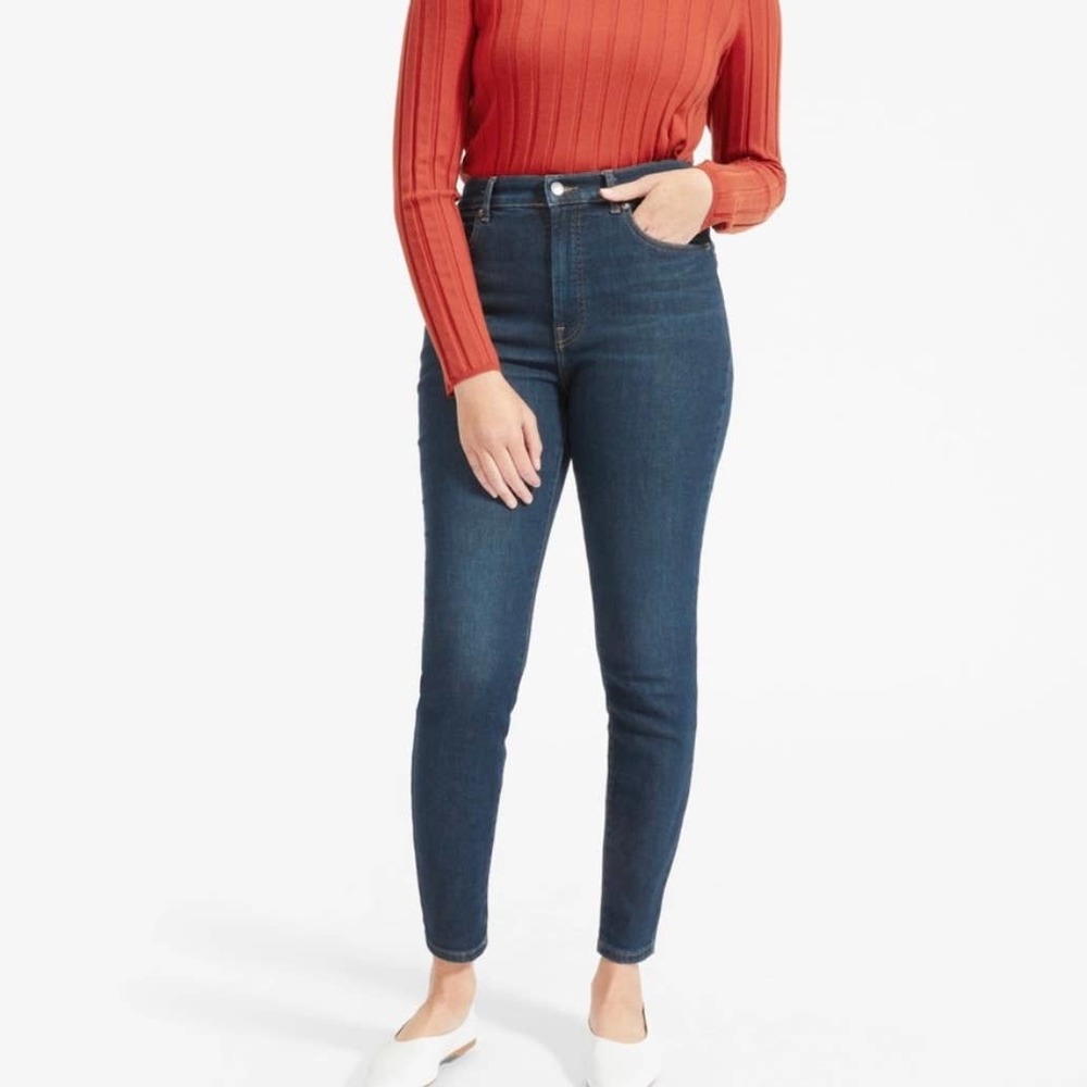 Everlane The High Rise Skinny Ankle Jean Women's Size 26 2